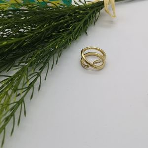 Stella & dot gold ring